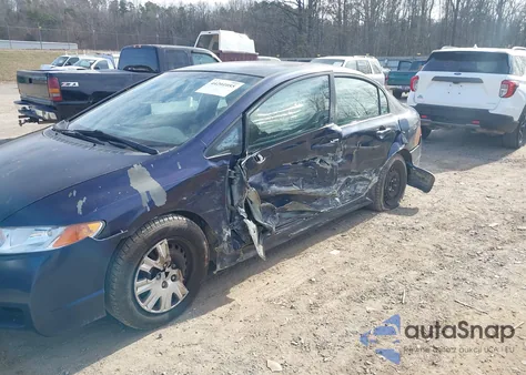 2009 Honda Civic Vp из США, поврежденный, VIN 2HGFA16329H512514